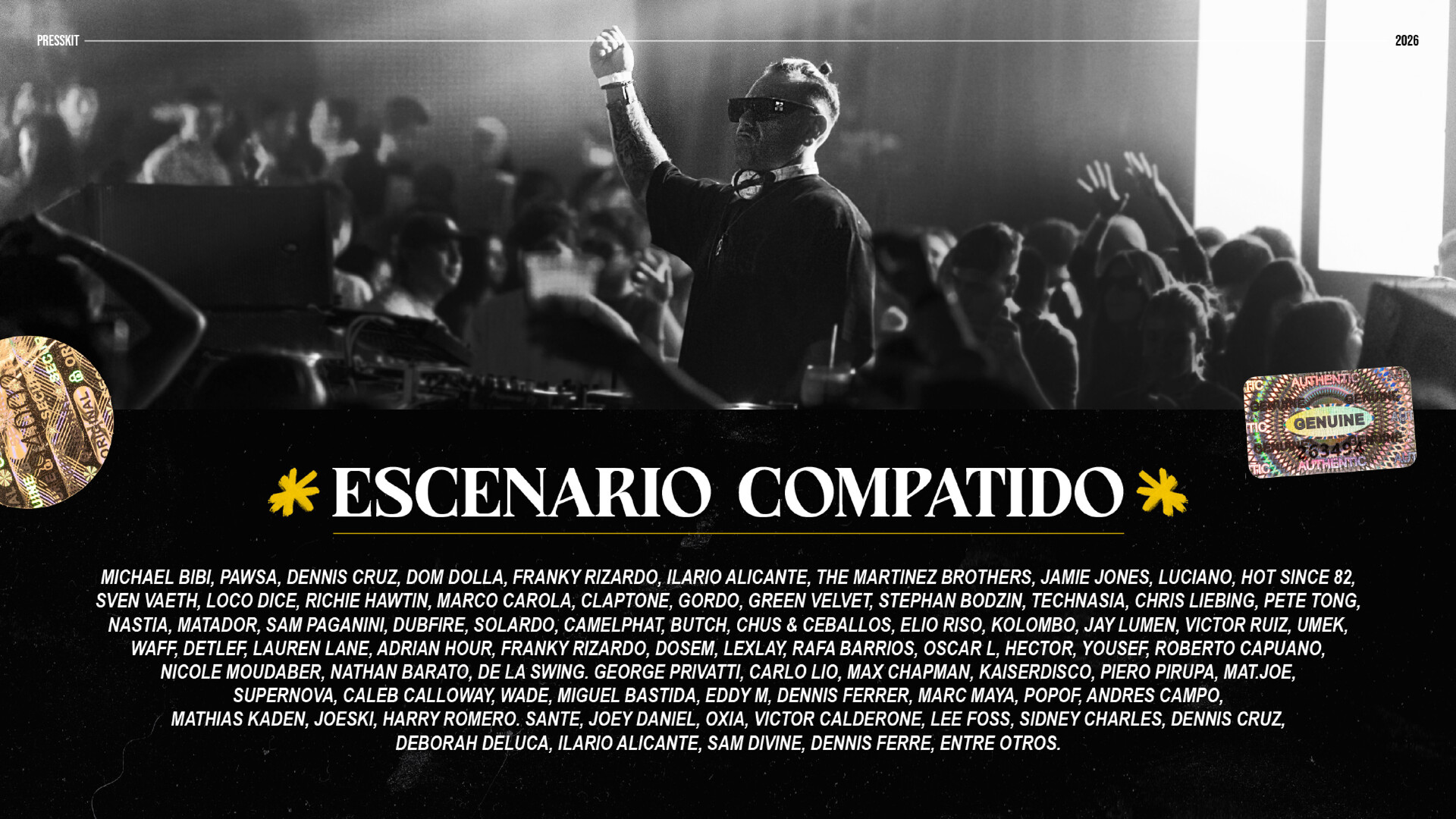 Escenario Compatido - Michael Bibi, Pawsa, Dennis Cruz y más